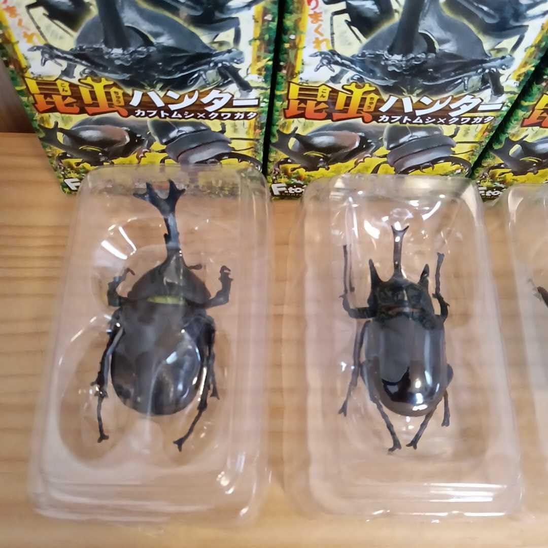 Amazon.co.jp: 昆虫ハンター カブトムシ X クワガタ 食玩 スーパー