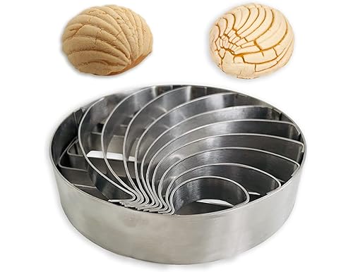 Indulge in the Delightful Art of Mexican Bread with Authentic Concha Cutters