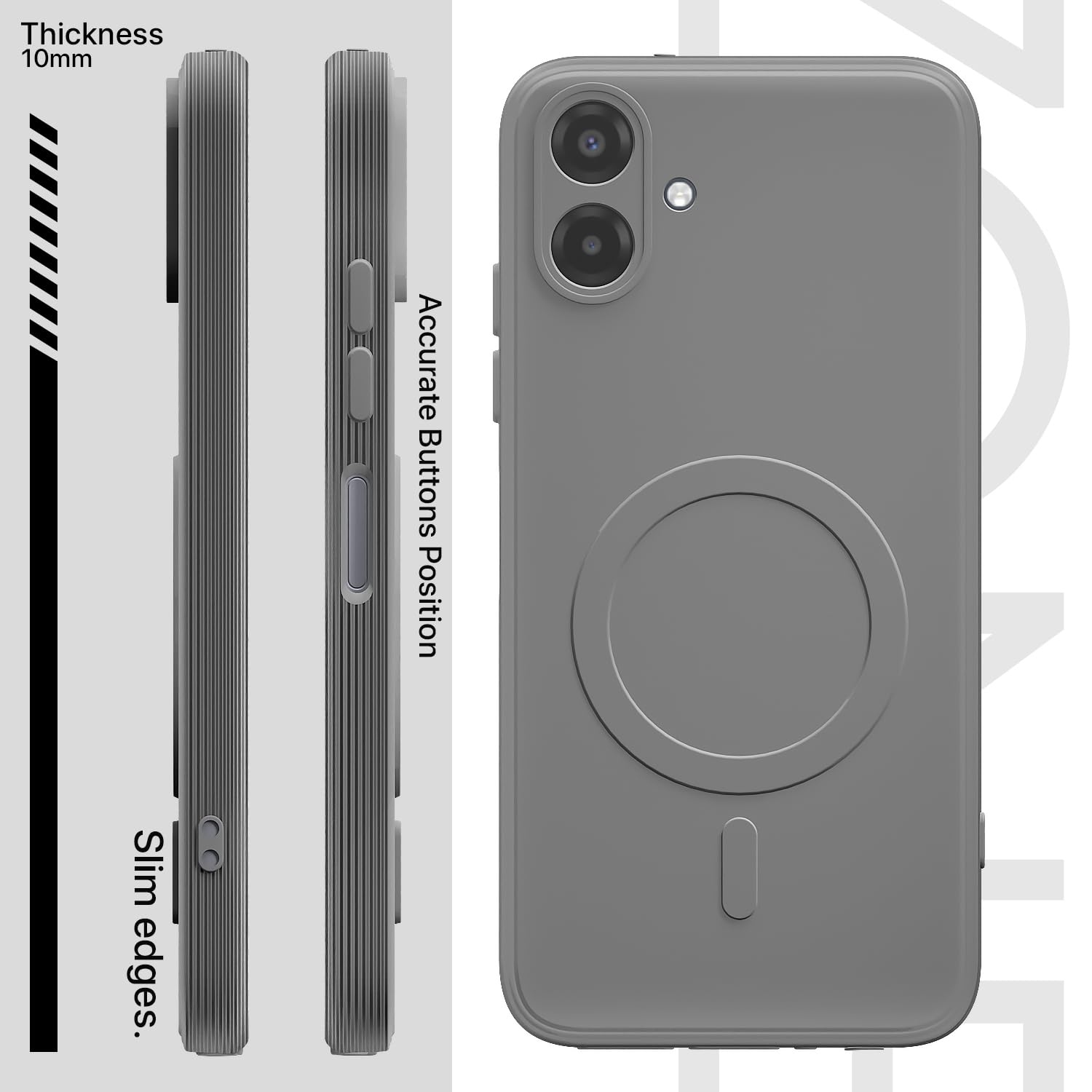 Pikkme Samsung Galaxy F70e Case - Silicone Mag-Safe Cover -3 Pikkme Samsung Galaxy F70e Case - Silicone Mag-Safe Cover -3