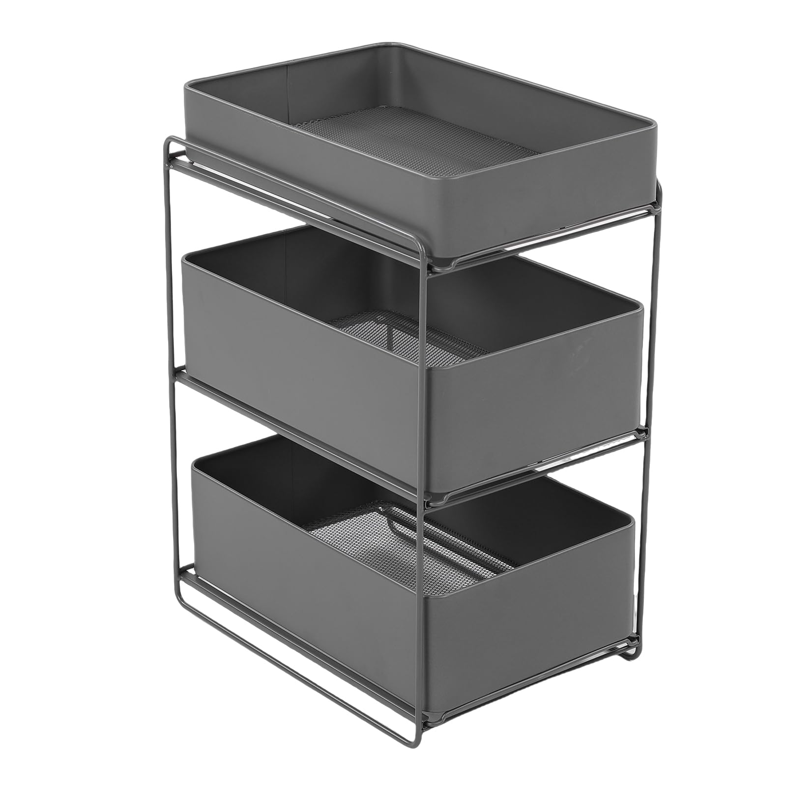 Estante de Almacenamiento Duradero Debajo del Fregadero, Organizador de Cocina y Baño Versátil para Oficinas