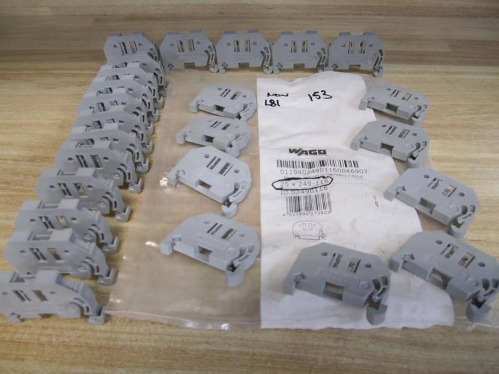 Amazon.co.jp: WAGO 249-116 249シリーズ 幅6mm DINレール