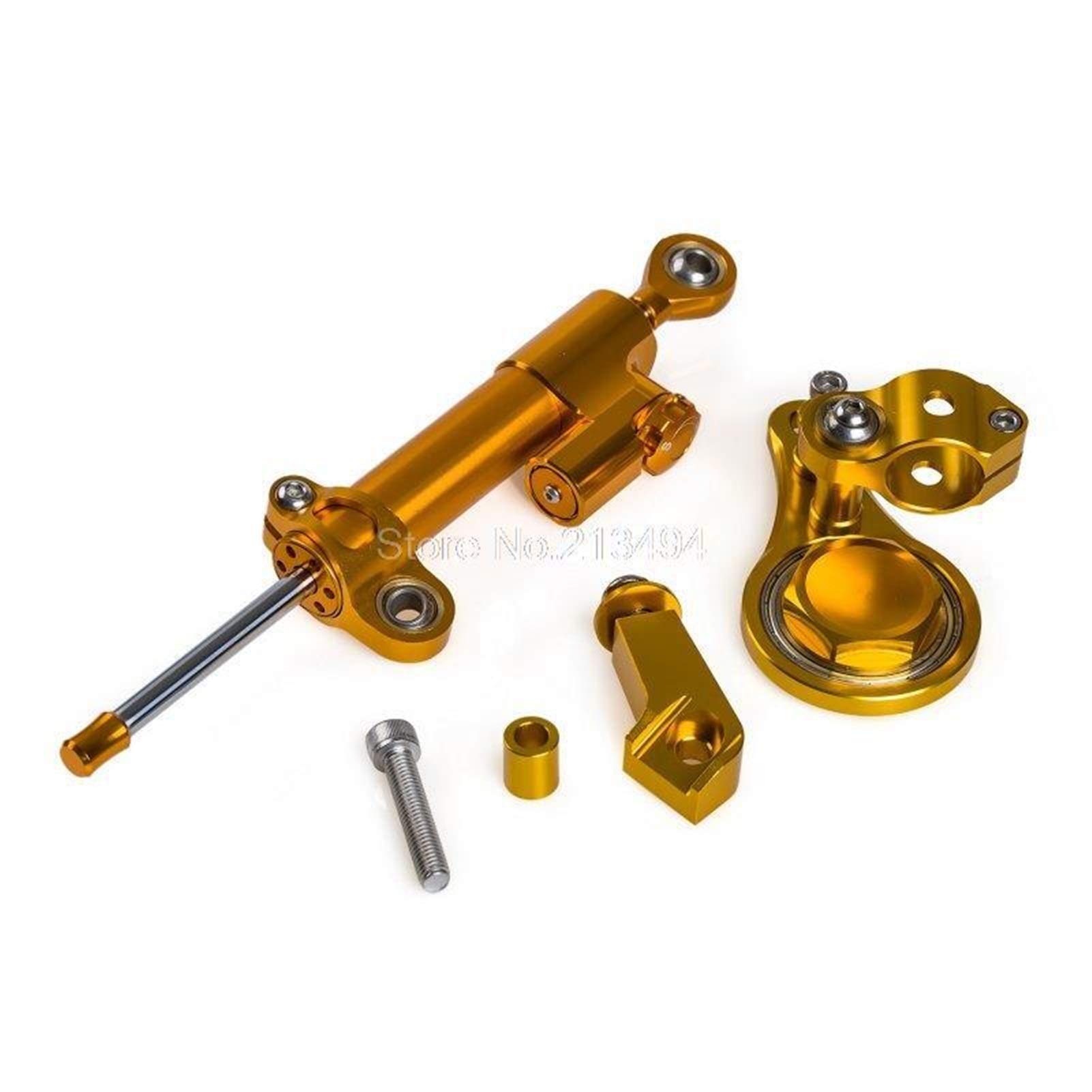 みど Amazon.com: EZZON Motorcycle Steering Damper With Bracket Mounting