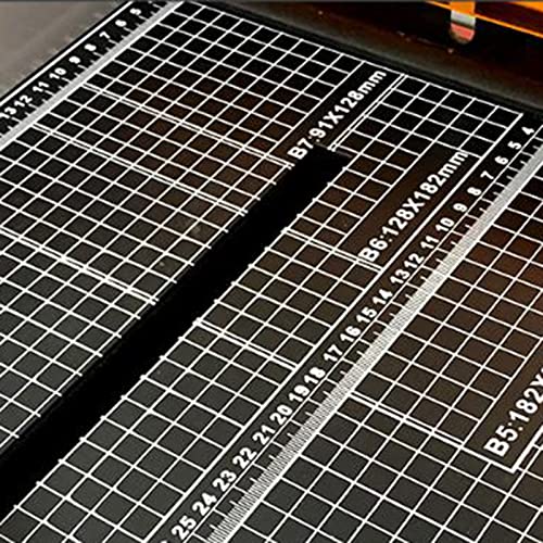 Taglierina elettrica resistente, tagliacarte automatica a ghigliottina, 40 mm, taglio preciso efficiente per ufficio, casa, scuola