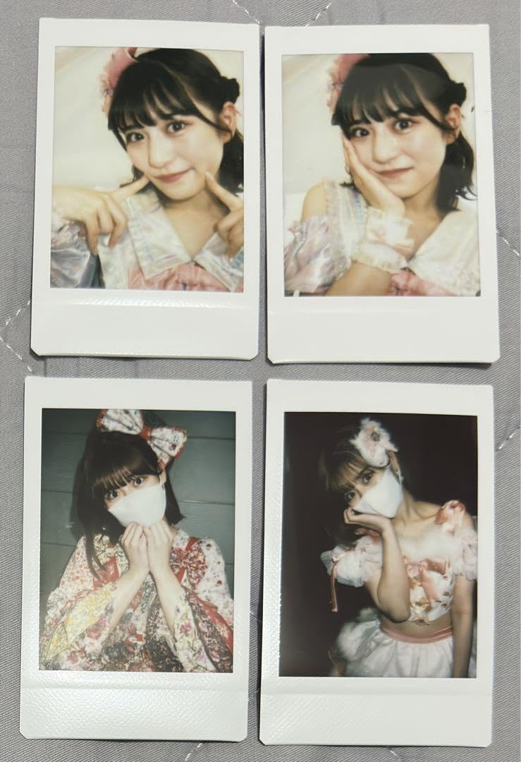 Amazon.co.jp: 月足天音 チェキ 4枚セット FRUITS ZIPPER : おもちゃ