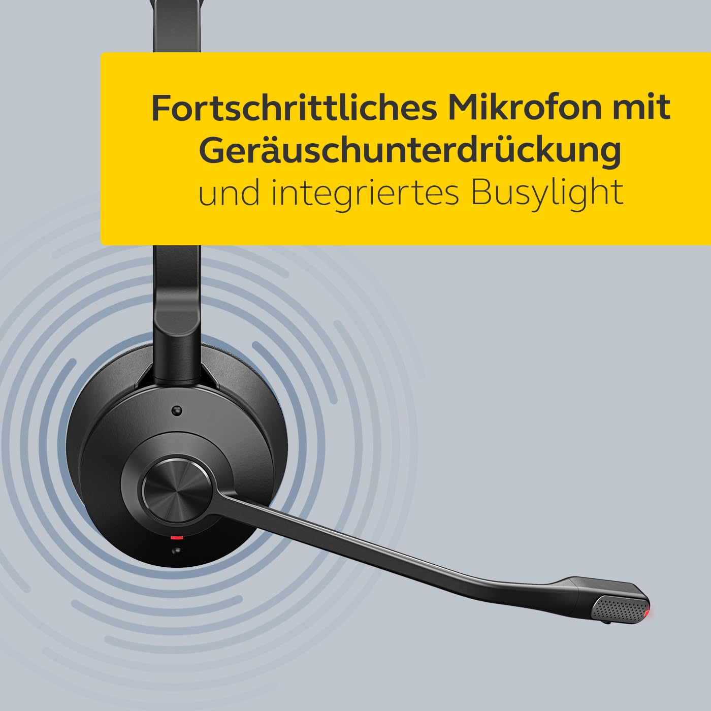 Jabra Engage 65 SE Schnurloses Stereo-Headset für professionelle Anrufe, DECT-Sicherheit, 13-Stunden-Akku, ganztägiger Basis, Netzteil, USB-C-Kabel, Kompatibilität der Meeting App
