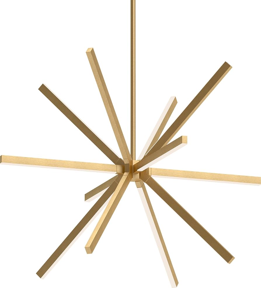 Kuzco Lighting CH14348-BG Sirius Chandelier LED, Brushed