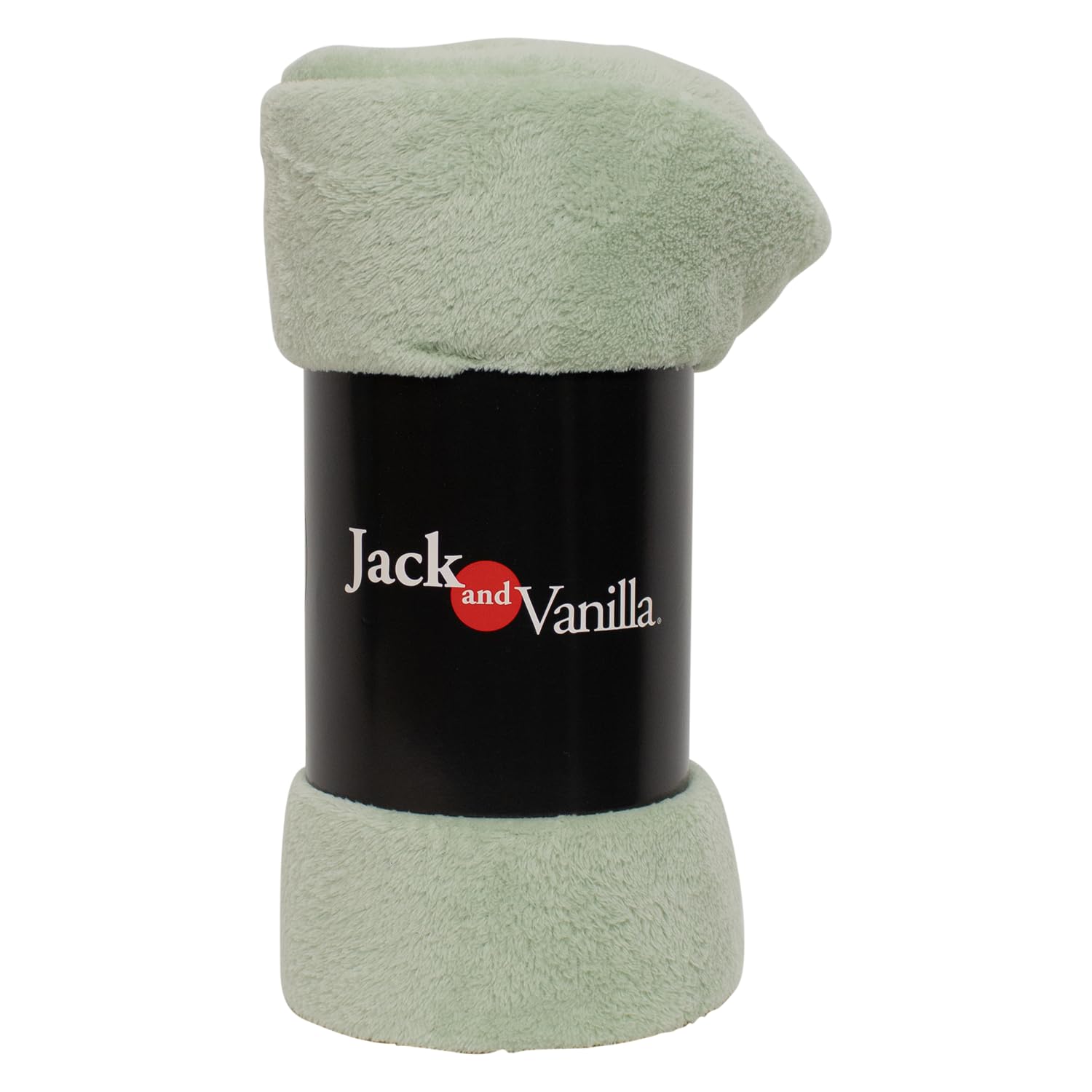 JACK AND VANILLA, Soft and elegant mint blanket, ideal for the sofa or cool evenings, size 130 cm x 170 cm, perfect for modern comfort, Cocoon model