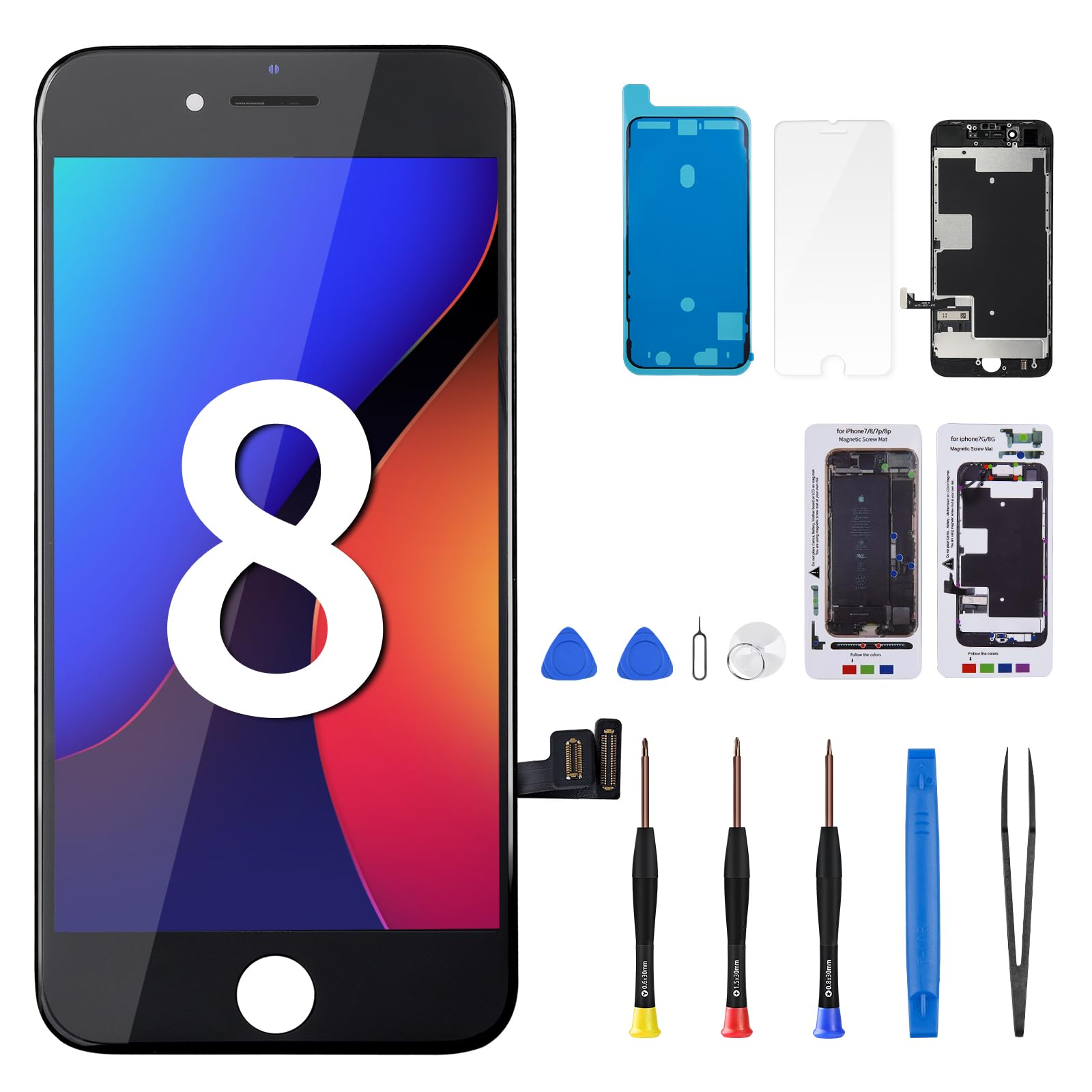 Amazon.com: DGSCSMY for iPhone 8 / SE 2nd Generation Screen