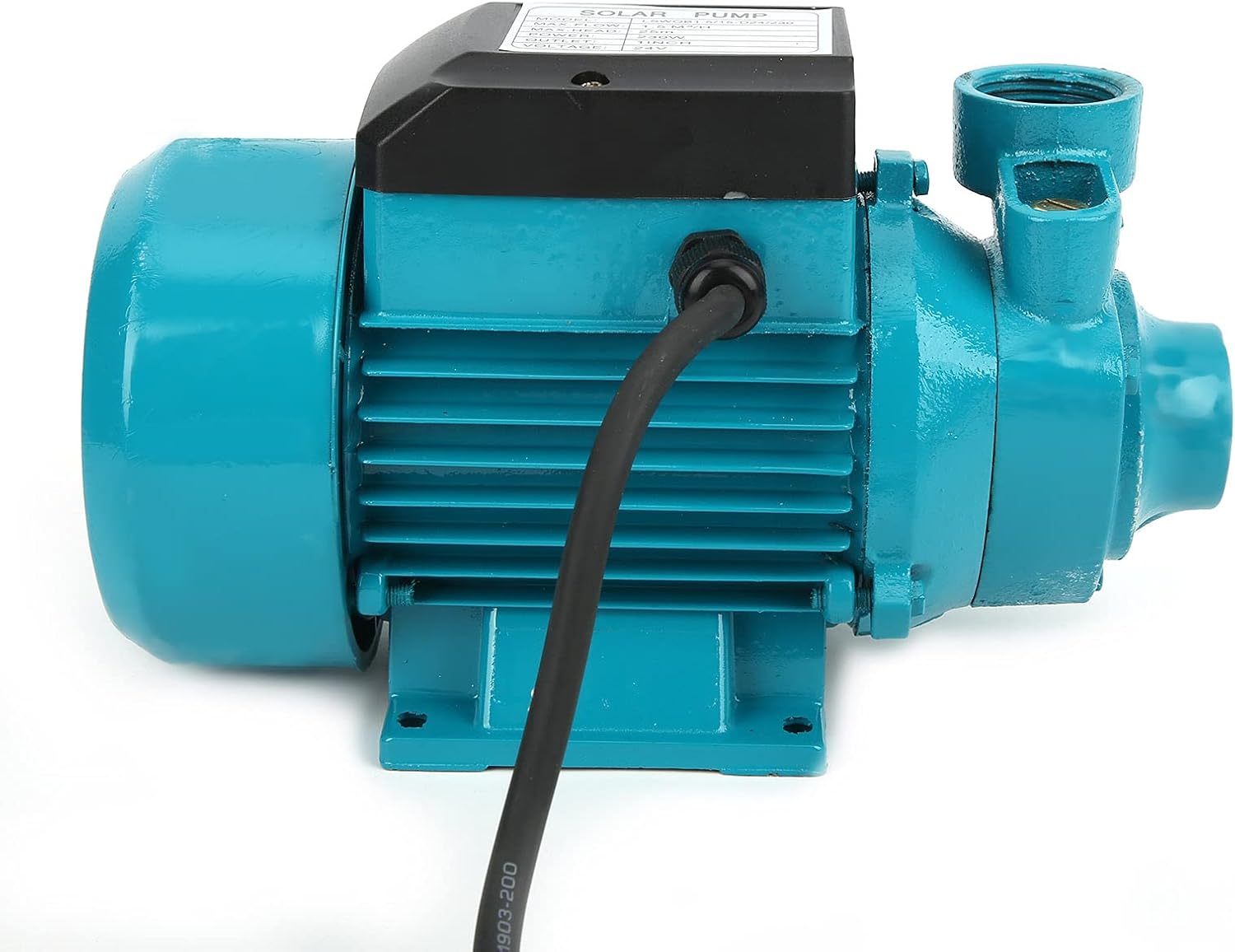 Portable Transfer Water Pump for Clean Water, DC 24V Easy Powered Self-Priming Pump for Shallow Well Jet, Irrigation Transfer, Solar Water Supply - 25M Lift