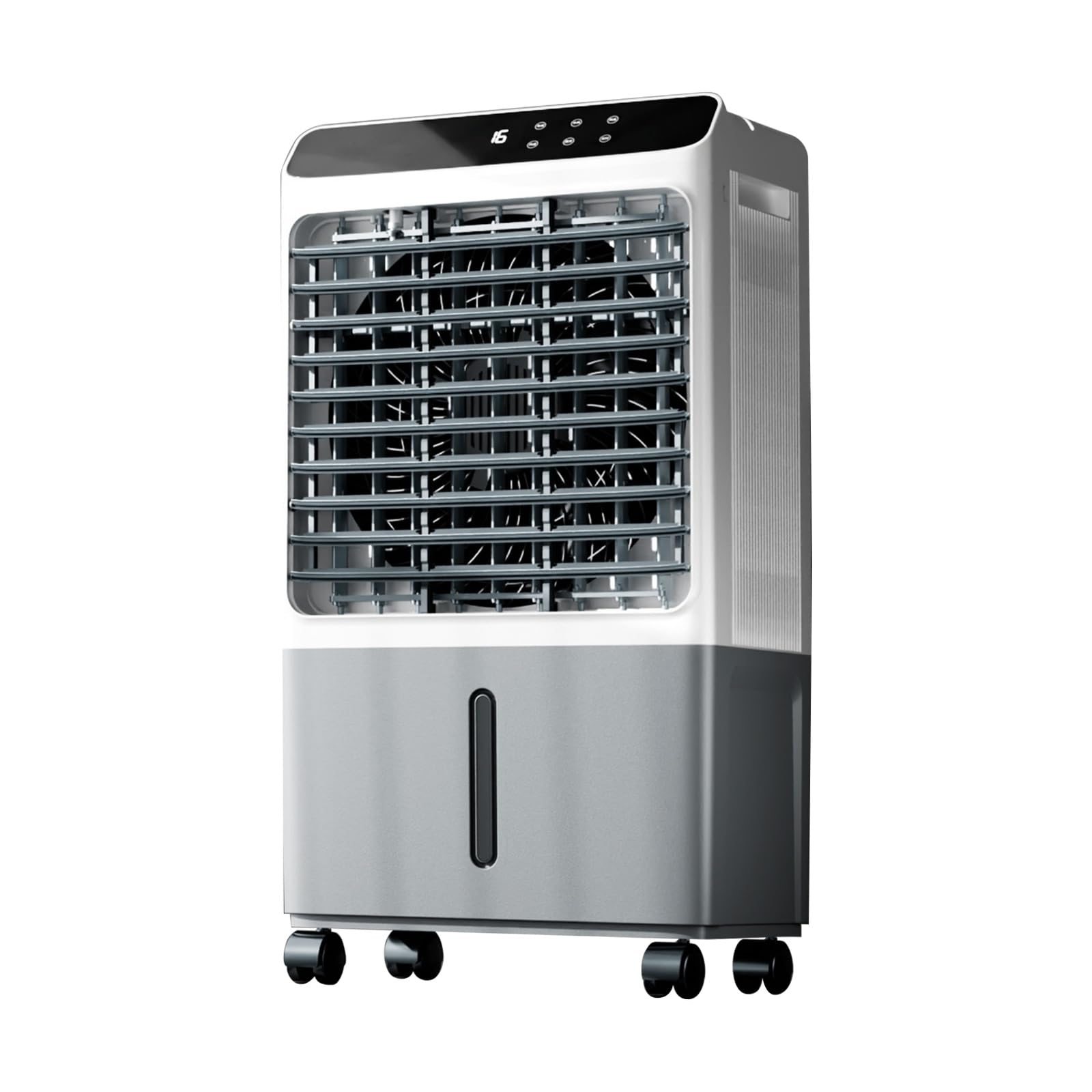 asdchZen Evaporative Air Cooler, 40L Portable Cooling Fan With Oscillation Humidifier For Bedroom Home Office,One Color-S