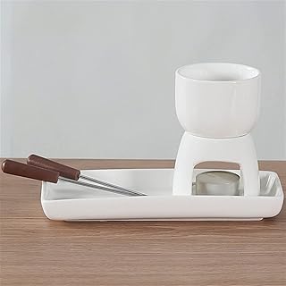 cyg Fondue Au Chocolat, Céramique Services À Fondue Au Chocolat Mode Fondue De Fromage La Créativité Fondue Set Mini Chocolat Chaudière pour Le Dessert, Une Occasion Spéciale