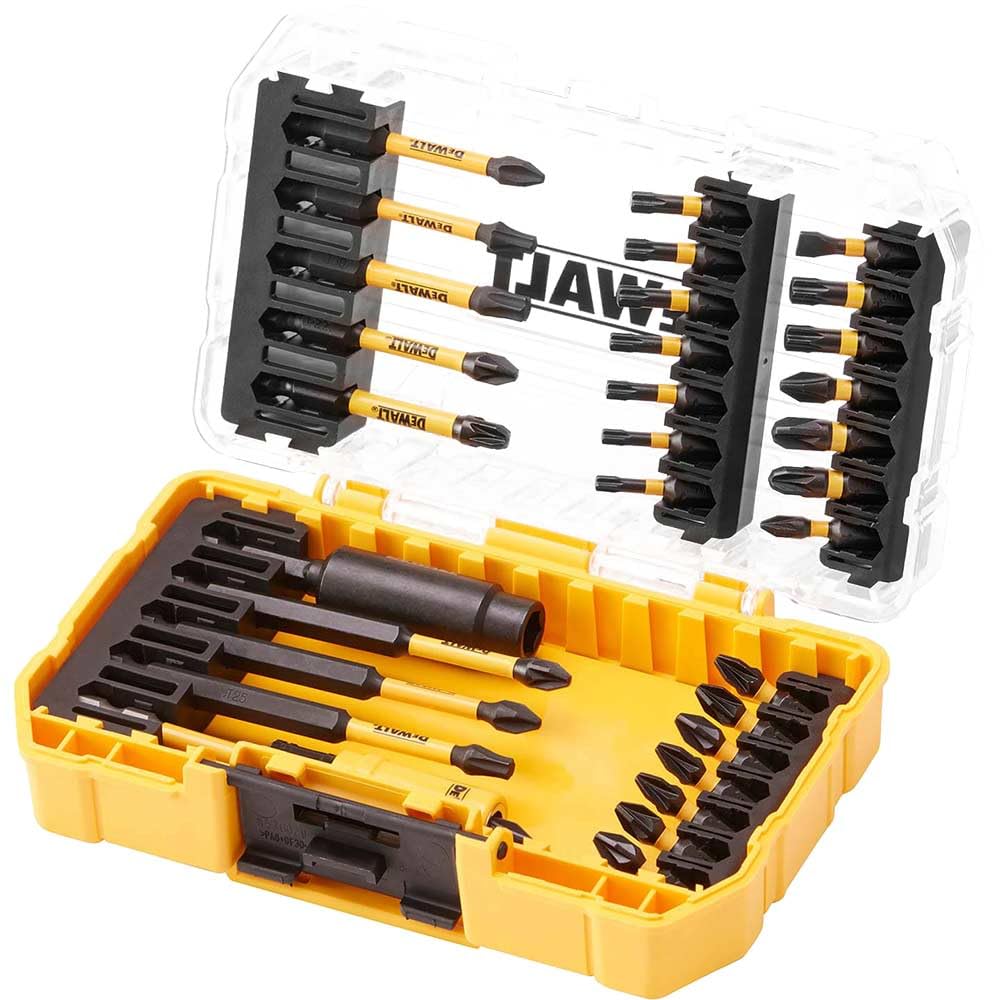 Kit de puntas DeWalt DT70743T-QZ Flextorq de 32 piezas para atornillador