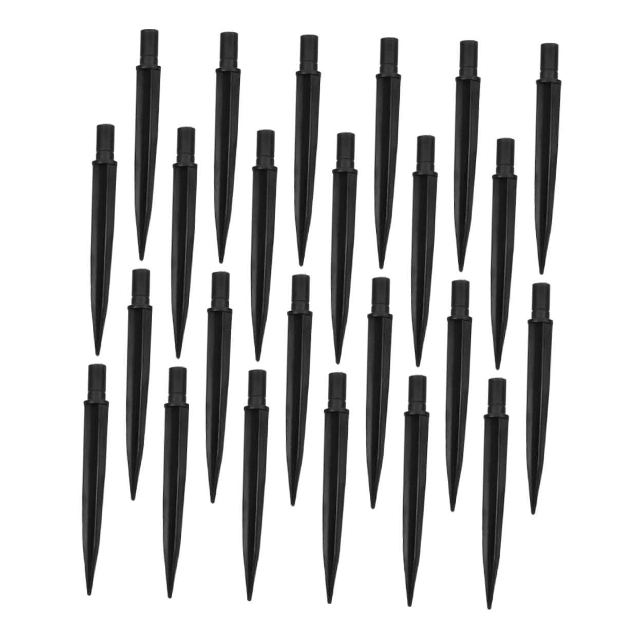 TOYANDONA 24pcs Led Garden Light Stakes Landscape Light Replacement Parts for Outdoor Holiday Decor Weather Resistant Ground Stakes for Pathways Driveways and Yards