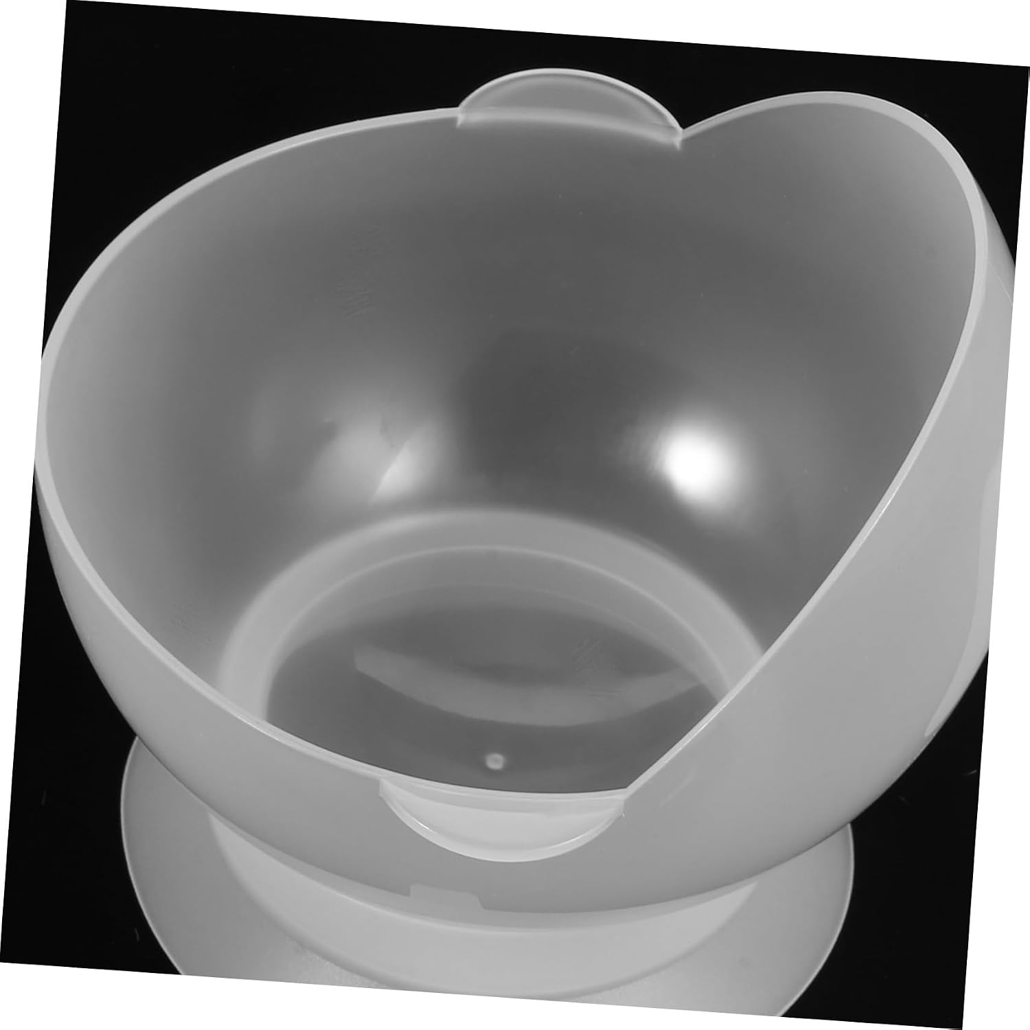 GALPADA Adaptive Silicone Bowl for Seniors Non Slip Spill Design with Suction Cup Base Easy to Clean for Elderly Dining for Disabled Individuals and Mobility Adults