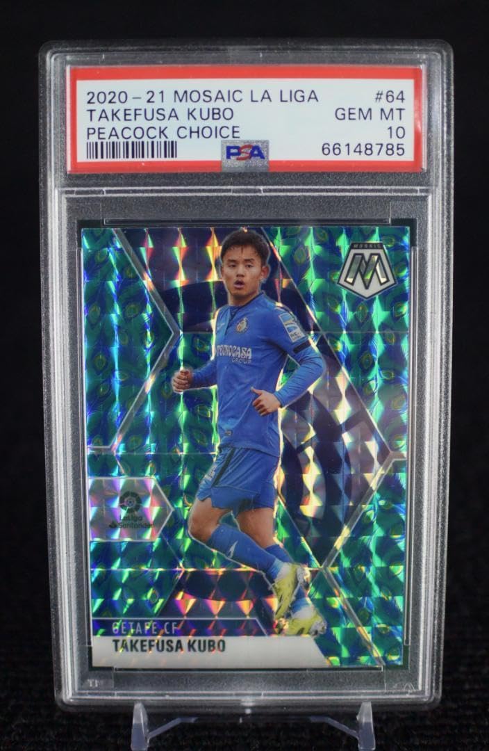 Amazon.co.jp: 2020-21 Panini Mosaic Prizm Peacock 久保建英 