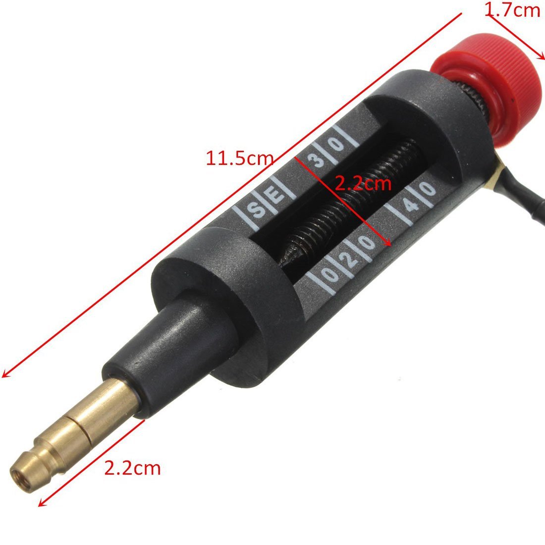 iwobi Spark Plug Tester, Tester per Bobina di Accensione Regolabile Strumento Diagnostico per Auto