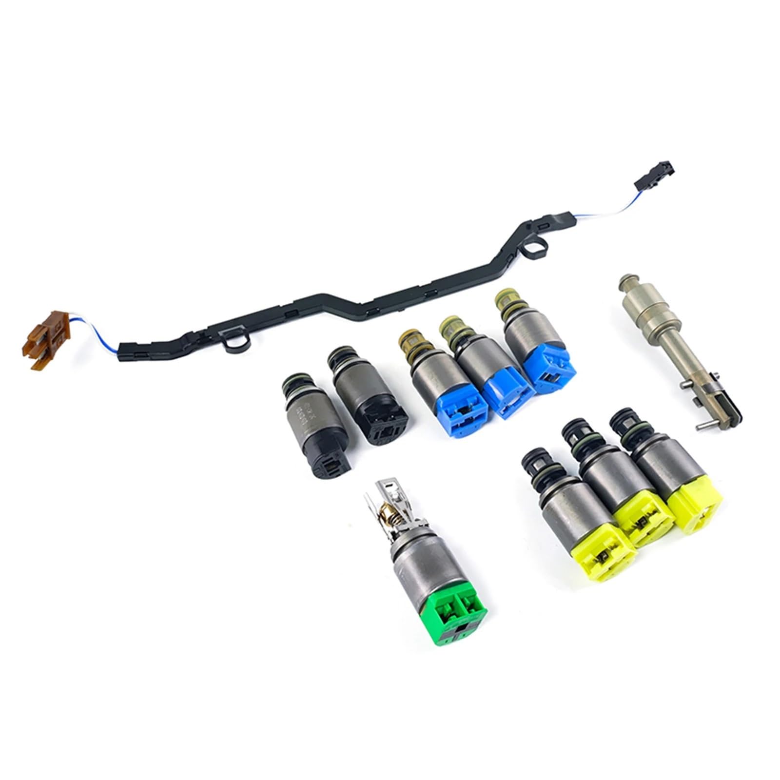 Auto Transmission Valve Body 9PCS 6HP26 6HP28 6HP32 Transmission Solenoid Fit for BMW 750i 760Li Valve Body Transmission Solenoid Kit