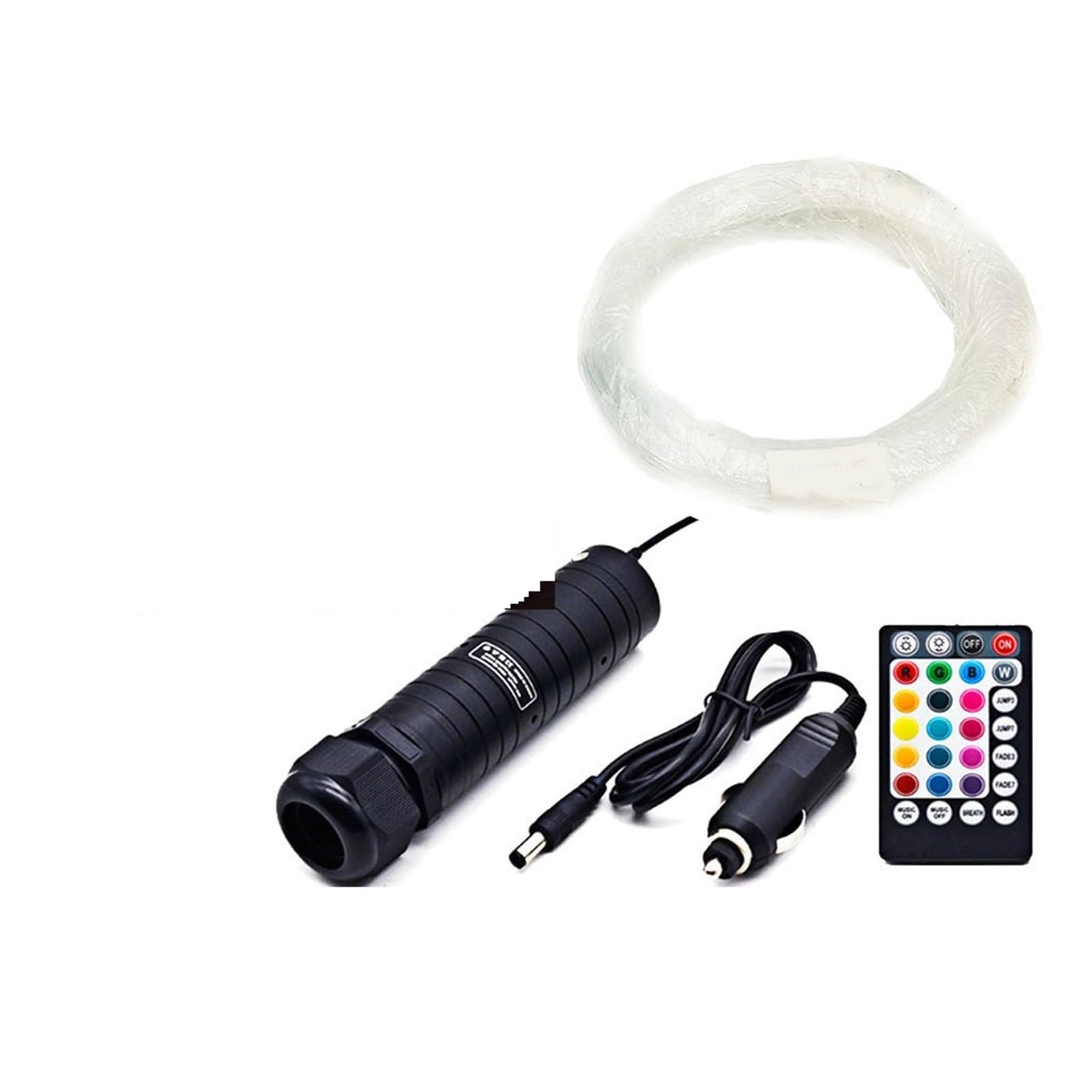 300 Szt. 300CM RGB LED Światłowody Na Dach Samochodowy Gwiazda Sufitowa
