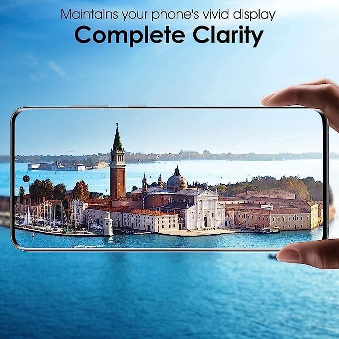 Image of DD SON Tempered Glass Screen Protector Compatible for iQOO 12 5G, iQOO Neo 9 5G And iQOO Neo 9 Pro 5G (6.78 Inch) (11D) with Edge to Edge Coverage and Easy Installation kit,Black