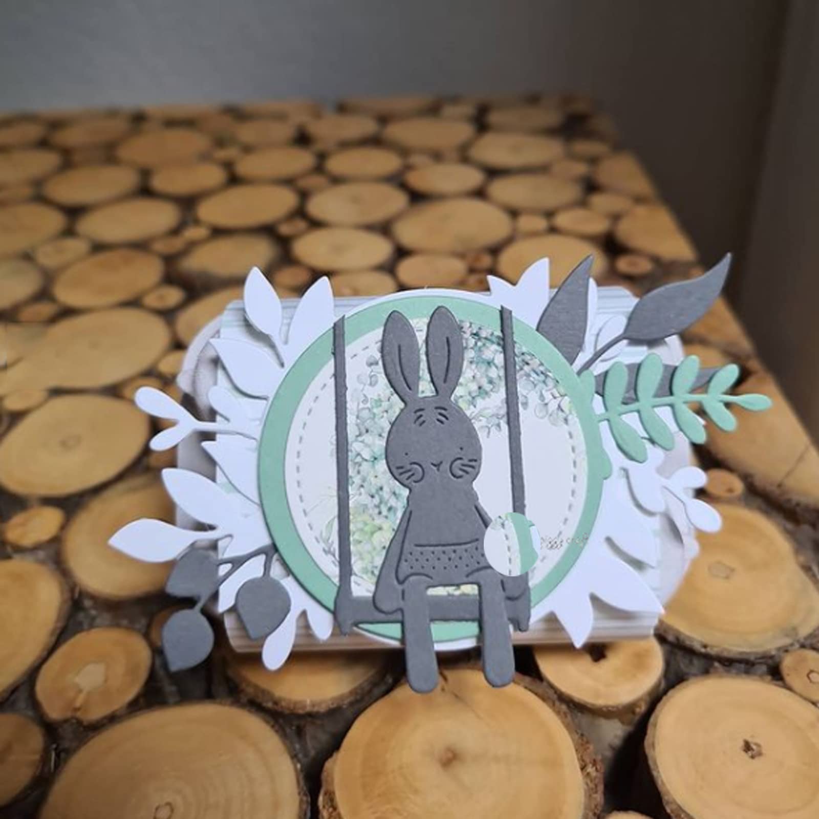 Rabbit-PaperCutting-ページ Make a Rabbit in Blender | Layered 3D Papercut Art | Blender