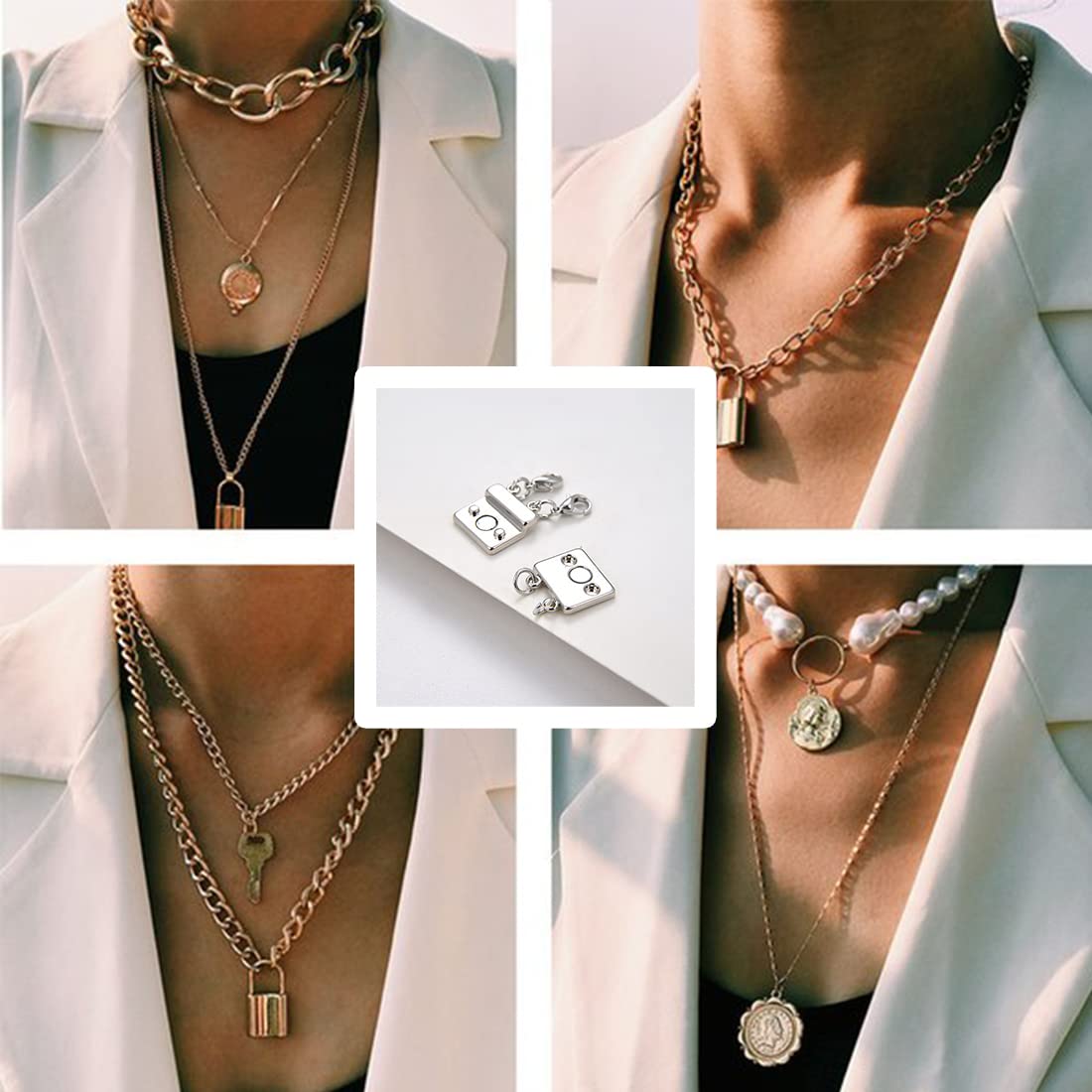 CHIUSURE PER COLLANA 2 FILI - Produzione e vendita articoli per CHIUSURE PER COLLANA 2 FILI - Produzione e vendita articoli per