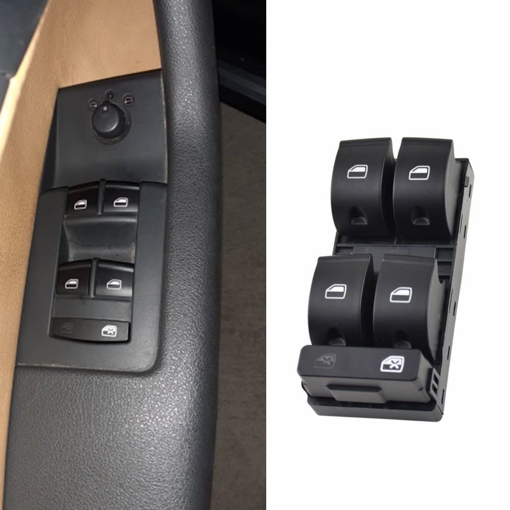 para A-UDI A4 B6 B7 8E0959851 Interruptor De Control De Ventana Principal Eléctrico del Lado del Conductor 8E0959851B 8E0959851D 8E0 959 851 B/D 5PR