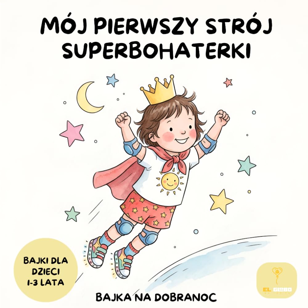 Mój pierwszy strój superbohaterki: Bajka na dobranoc dla dzieci 1-3 lata: Wzmacniająca historia o pewności siebie i odwadze dla dziewczynek | bajki dla dzieci 1-3 lata | Polish