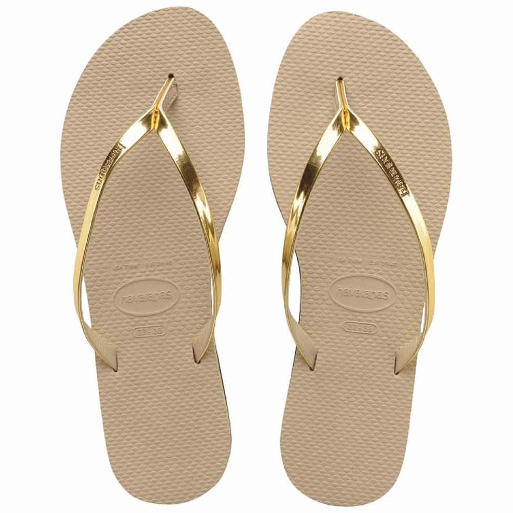 Havaianas Womens You Metallic Flip Flops (B0B21D65LX) Amazon Price History, Amazon Price Tracker