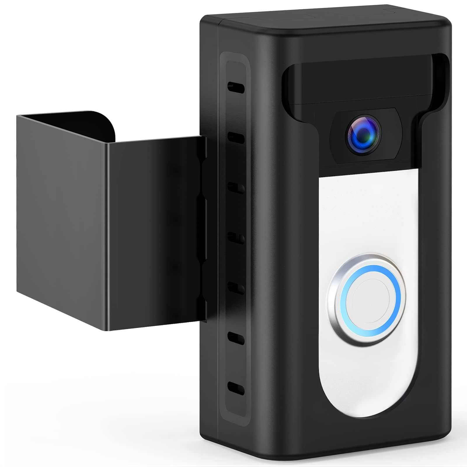 2024 Upgrade Anti-Theft Video Doorbell Mount, Not Block Doorbell Motion Senso…
