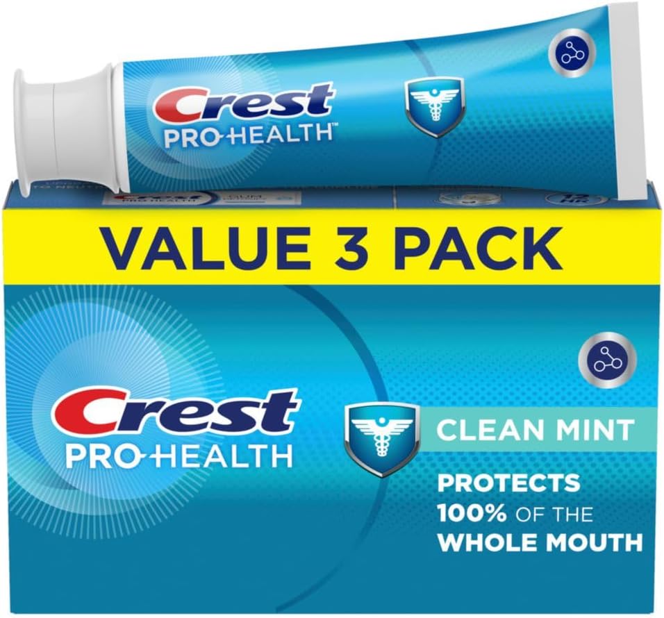 Crest Pro-Health Clean Mint Toothpaste (4.3oz) Triple Pack