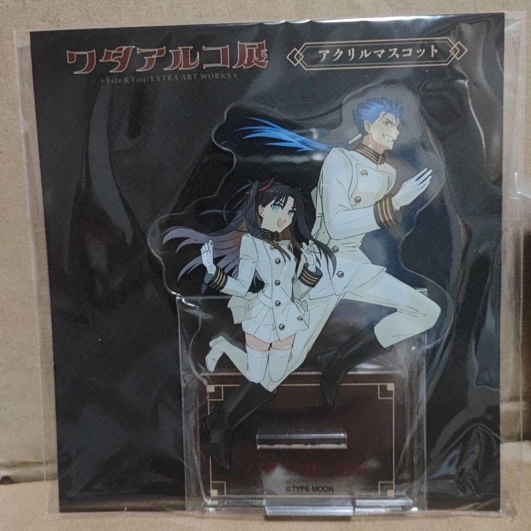 【ワダアルコ展】ビッグアクリルマスコット 遠坂凛＆クー・フーリン 玉藻の前 ネロ ワダアルコ展】ビッグアクリルマスコット 遠坂凛＆クー