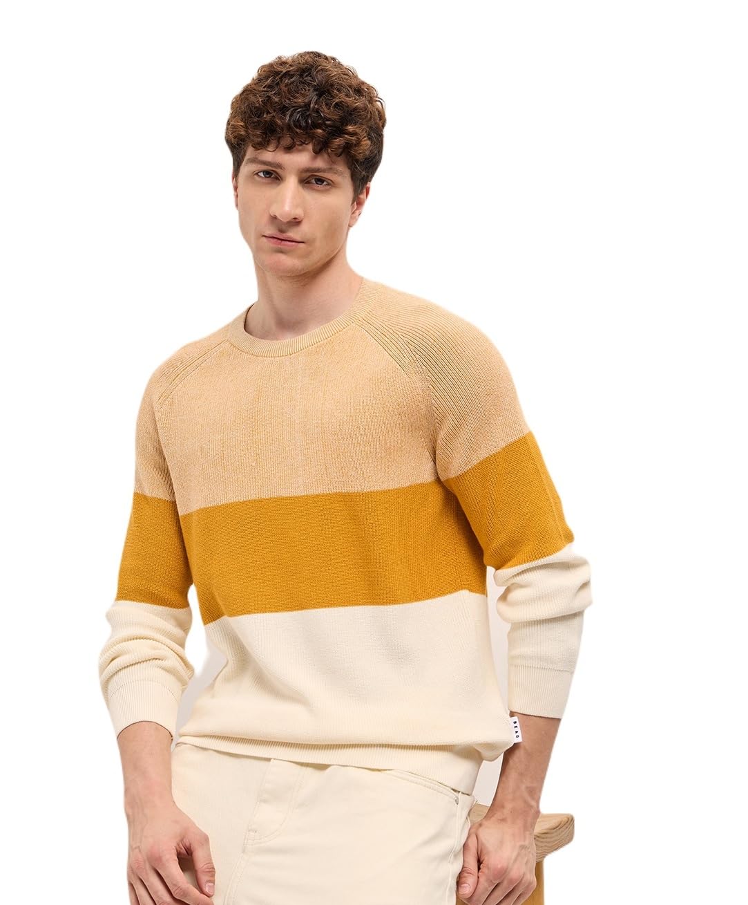 the bear house Men's Geometric Relaxed Fit T-Shirt-picture-13