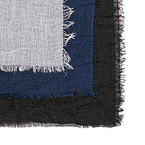 EVQ Soft Cotton Hemp Scarf Wrap Long Hijab Scarves for Women3