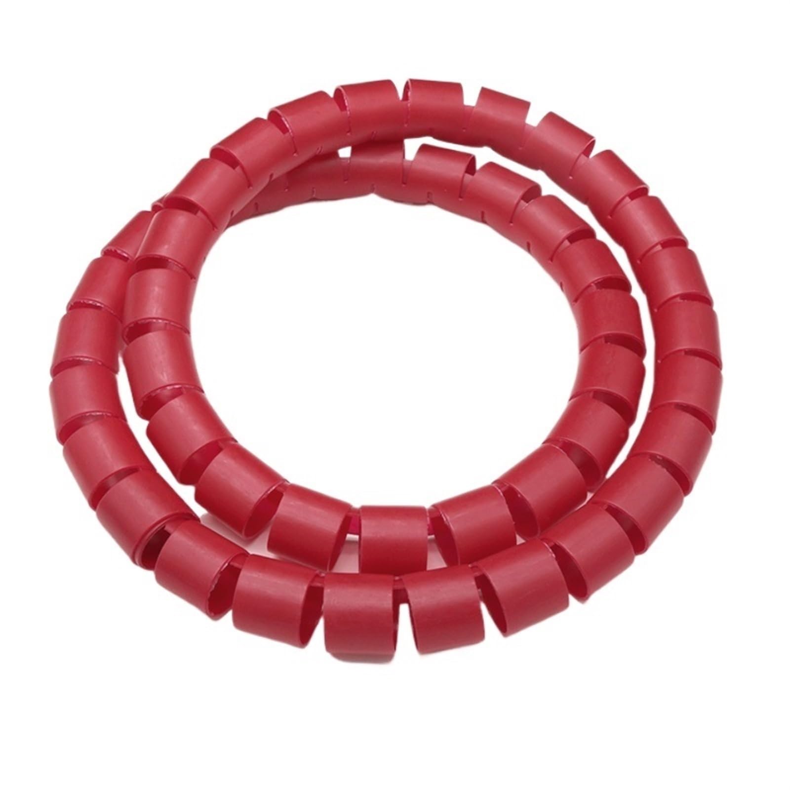 Gaine spiralée pour câbles, Gaine de gestion câbles flexible en spirale, gaine protection câble 8 mm, 10, 1 m, 3, multicolore(Red,10MM 3 Meters)