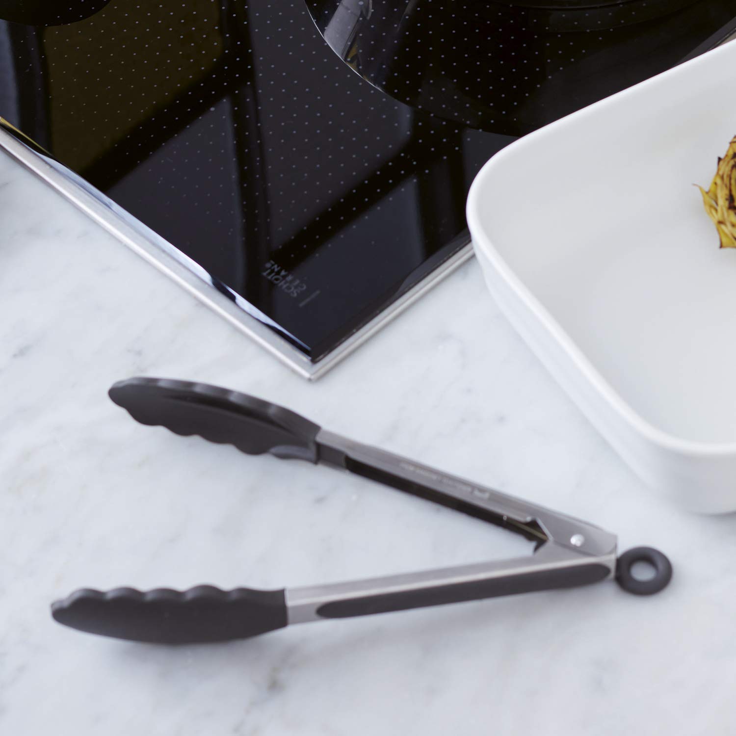 PINZA MOLLA SPAGHETTI ACCIAIO INOX 24 cm