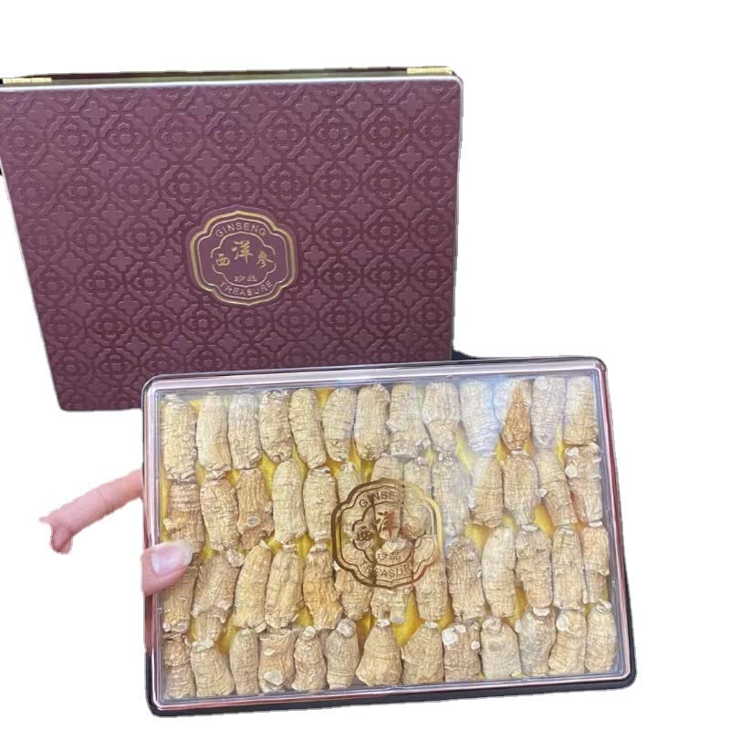 Wild American Ginseng 250g, 5g per Root, Gift Box