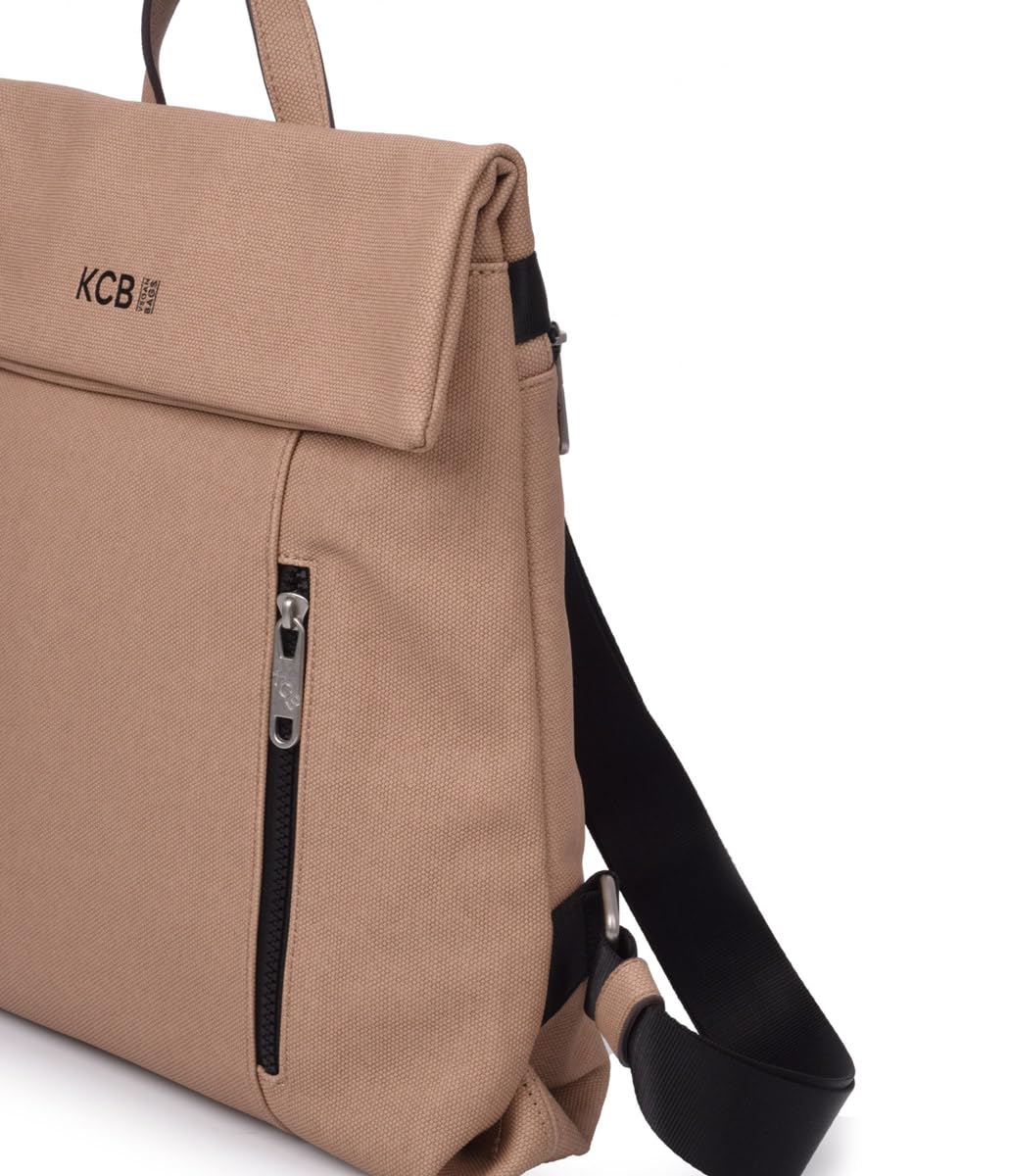 KCB Mochila Antirrobo Grande Strong | Diseño Compacto y Seguro | Gran Durabilidad y Estilo Moderno | Ideal para Uso Diario | Asas Ajustables | 100% Vegano