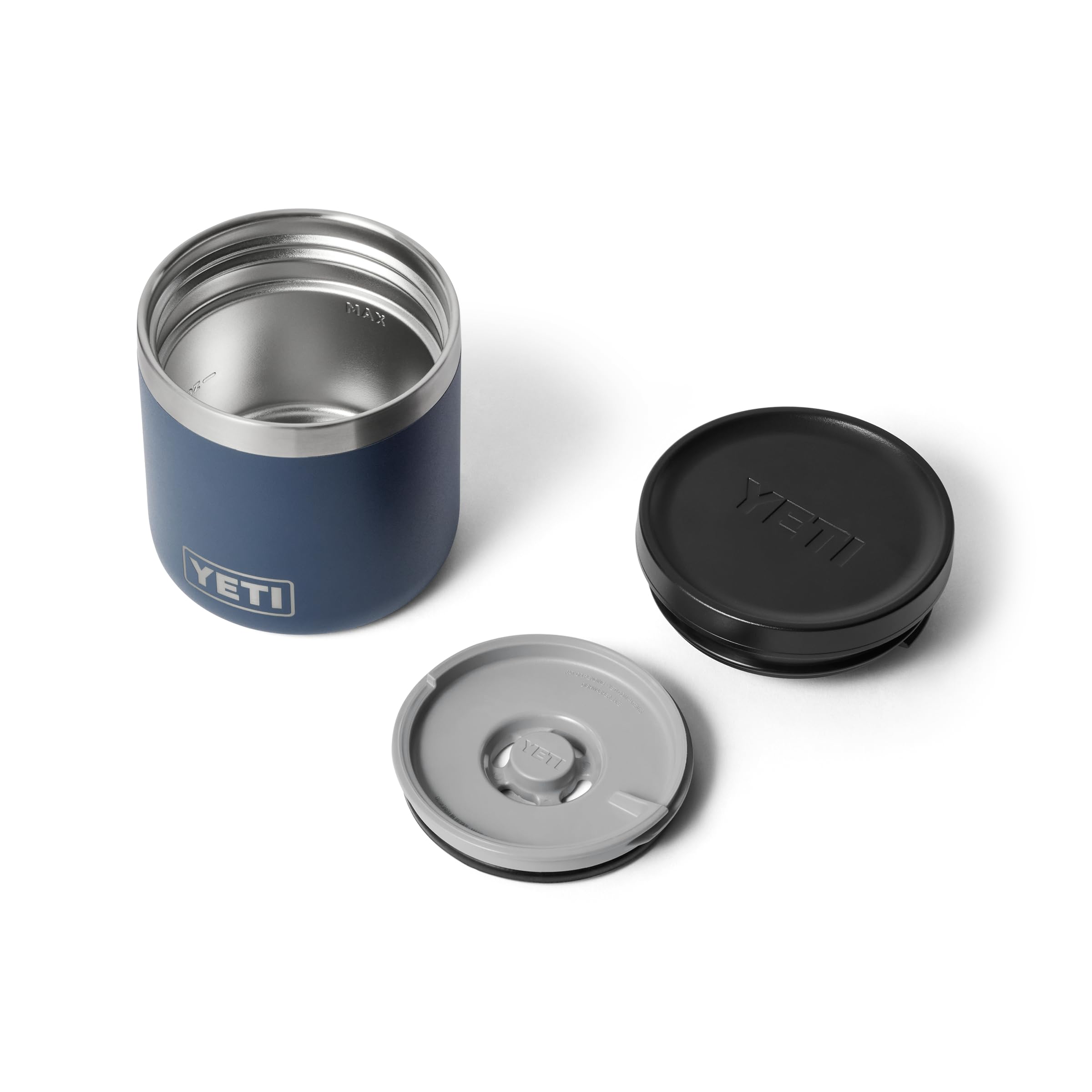 YETI Rambler - Tarro de almacenamiento de alimentos de acero inoxidable con aislamiento al vacío de doble pared, tapa MagVent a prueba de fugas, resistente y apto para lavavajillas, tarro de comida