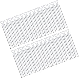 jojofuny 30pcs Bubble Water Bottle Bulk Water Bottles for Kids Toys in Bulk Bubble Sticks for Kids Mini Bubble Wand Bubble Wands Bulk Tube Bubble Stick Refilled Bubble Wand Bubble Wand Toys