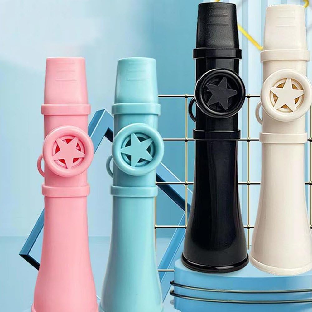 Kazoos Kazoo dla dorosłych i dzieci, nadaje się do prania, wielokrotnego użytku, bez membran, do kazoo, do gitary, ukulele, skrzypiec, fortepianu, klawiatury, łatwych do nauki instrumentów