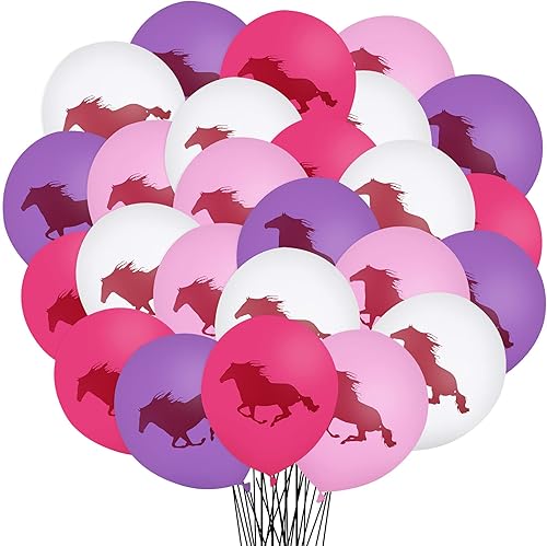 32 globos de látex de 12 pulgadas para decoración de fiesta de cumpleaños de vaquera, globos de látex para baby shower, recuerdos de fiesta de