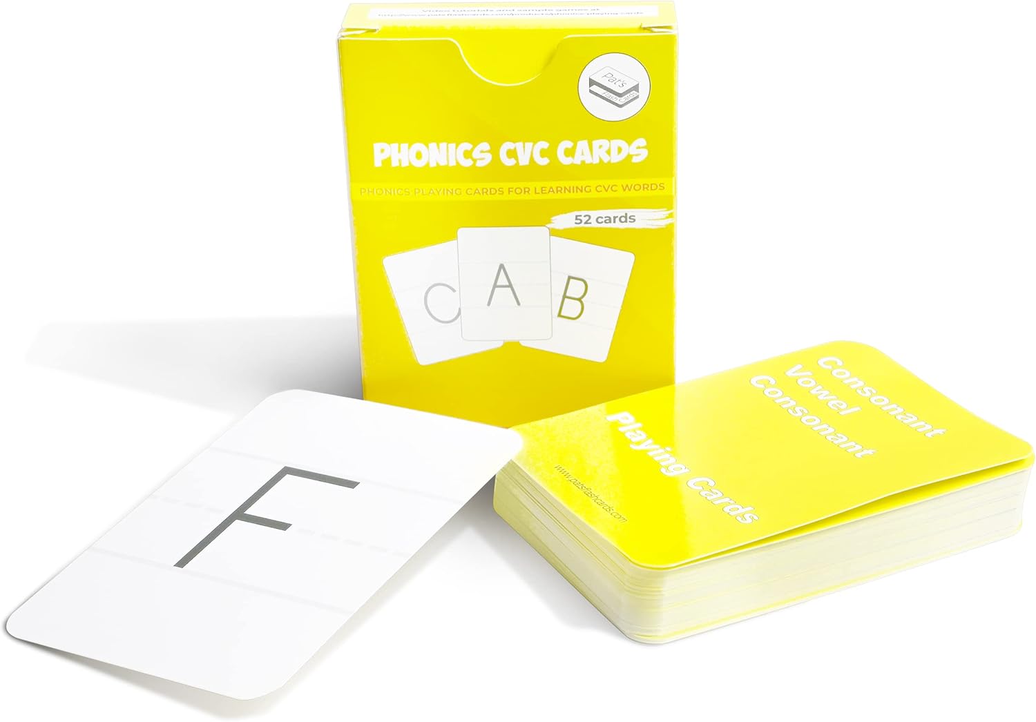 Phonics Playing Card for Learning Phonics (CVC Playing
