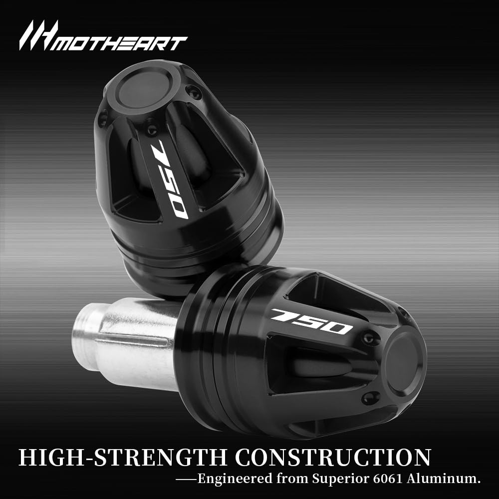 Tappi terminali del manubrio per moto per CB750 Hornet 2023-2025 NC 750 2014-2023 NC 750X 2014-2025 NC 750S 2014-2018 Forza 750 2021-2024 7/8” (22mm) Accessori per manubrio (Nero)