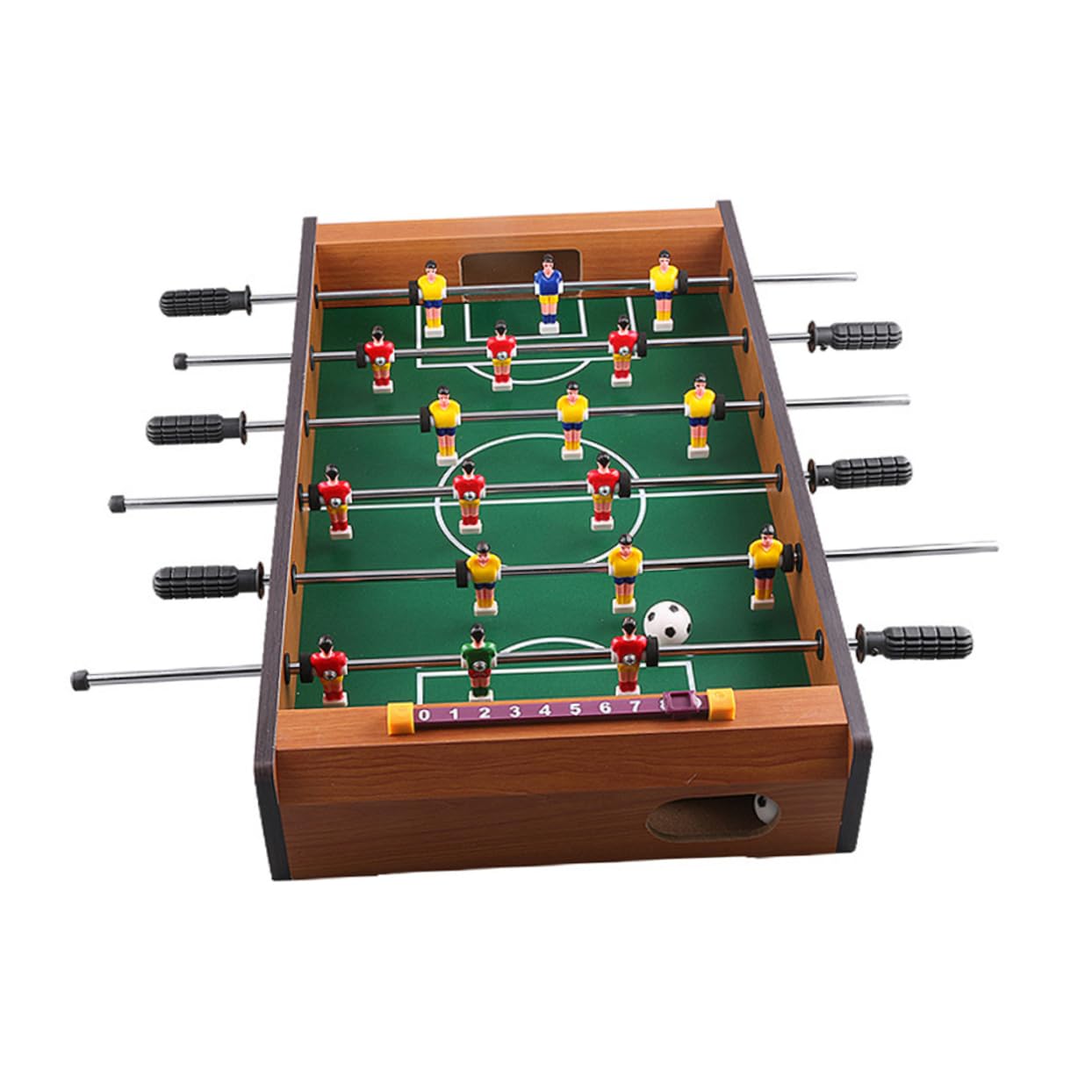 BESPORTBLE Portable Six-Shot Soccer and Girls' Desktop Football for 3-12 Years Perfect for Small Spaces