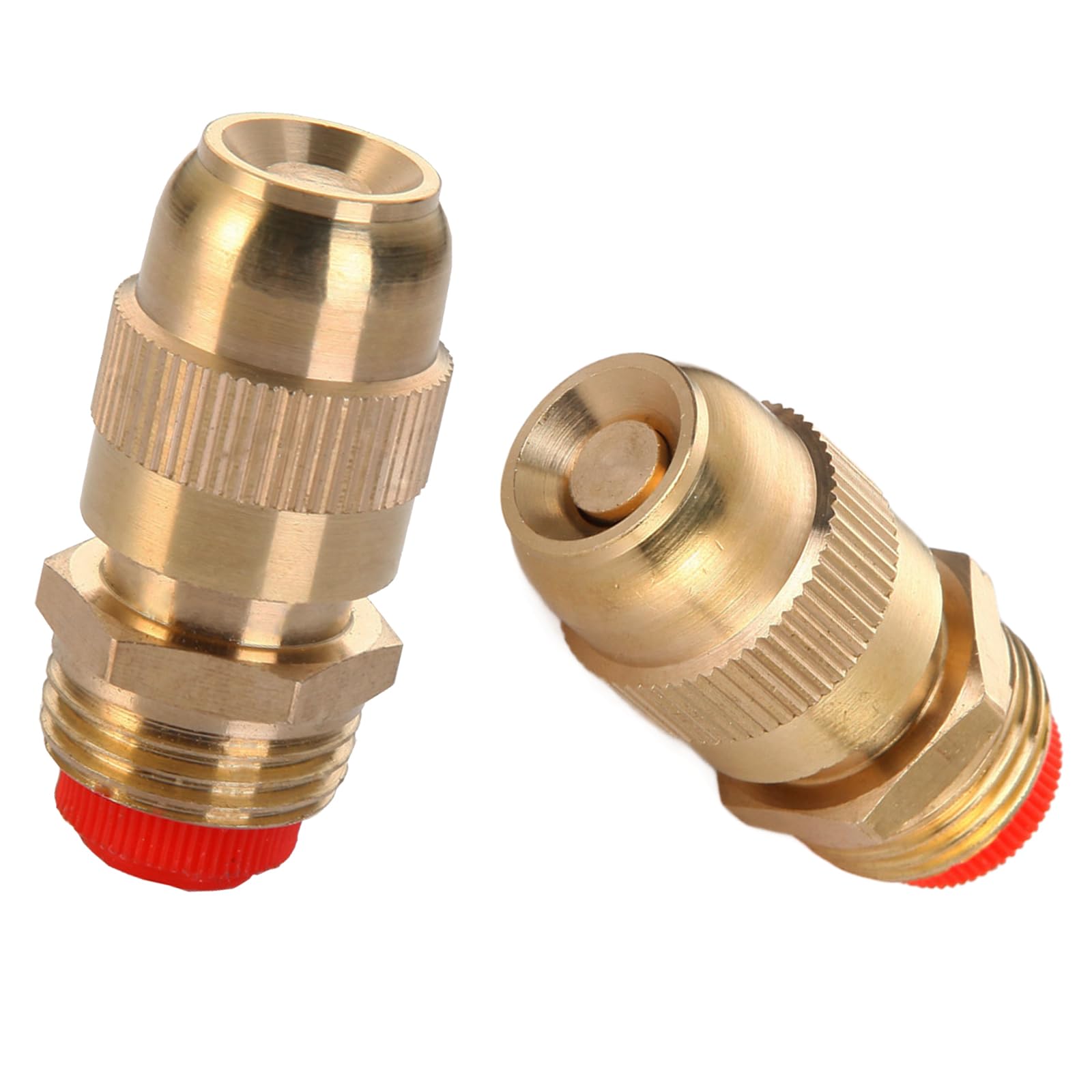 Ugello atomizzatore Regolabile in Ottone, ugelli Regolabili con Filettatura G1/2" per irrigazione agricola, irrigazione di Giardini e Cortili, sistemi a Goccia, 1 pz. Filettatura G1/2"