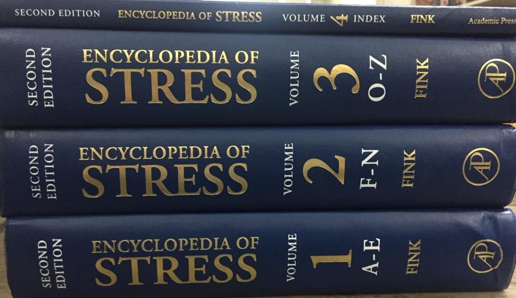 Encyclopedia of Stress, Four-Volume Set, Second Edition: 9780120885039 ...
