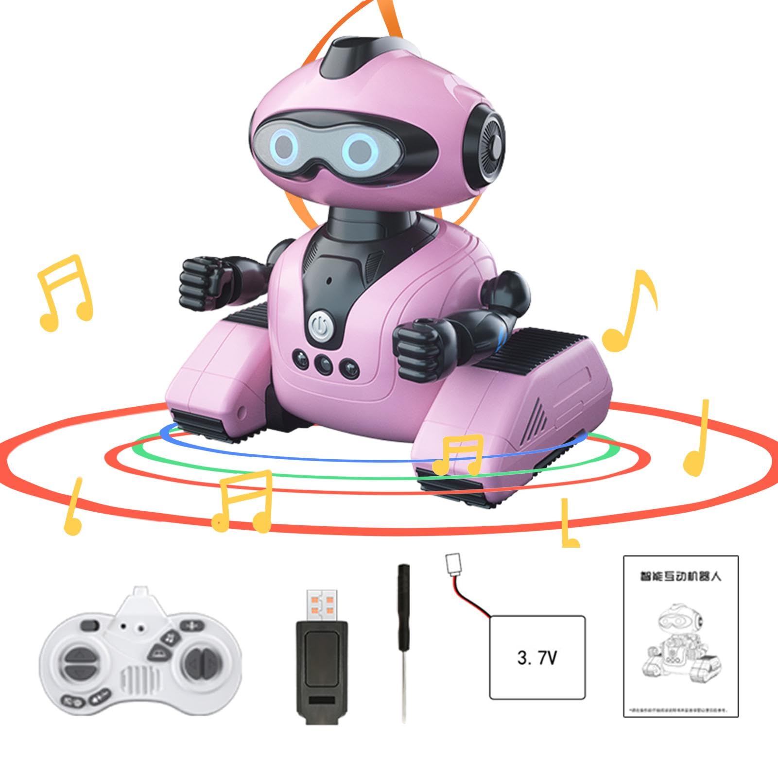 Amazon | Shxupjn 子供用リモコンロボット - LEDアイリモコンロボット