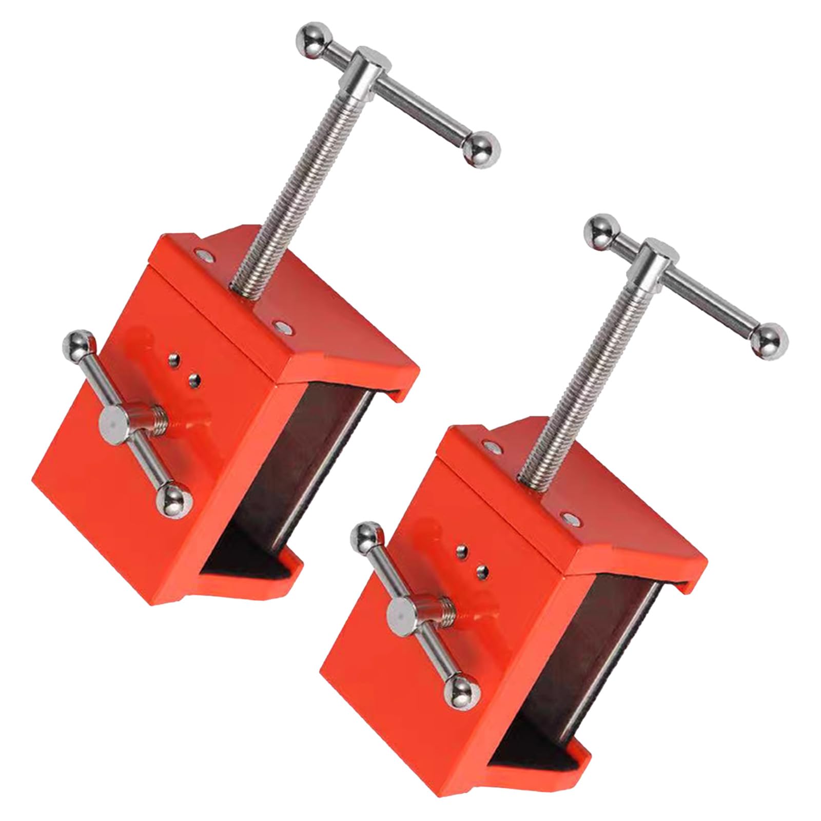 Non Slip Drilling Fixing Clamp, Woodworking Positioning Clamp for Mounting Ergonomic Handles and Sturdy Design for Woodworking Cabinets