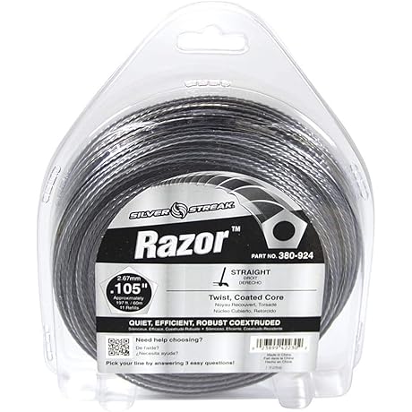 Stens Trimmer Line .105 Inch, 1 Pound Donut