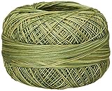 Handy Hands Lizbeth Size 80 HH80138 Cotton Thread, Leafy Greens